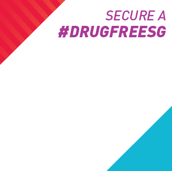 Secure a #DrugFreeSG sticker