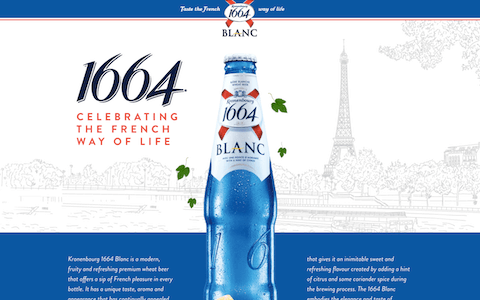 Kronenbourg Website 2017