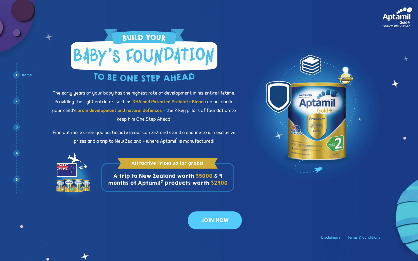 Screenshot of Aptamil: Build Your Baby's Foundation to be One Step Ahead