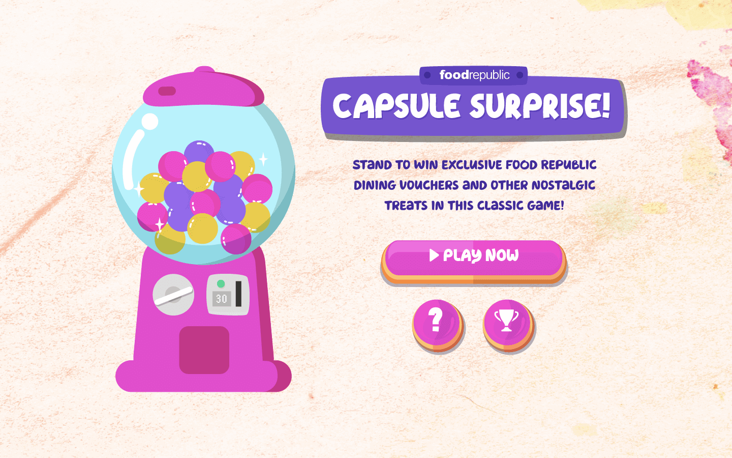 Screenshot of Food Republic: Capsule Surprise