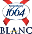 Kronenbourg 1664 Blanc logo