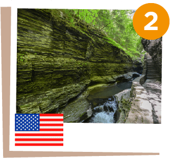 A picture of Watkins Glen State Park, New York